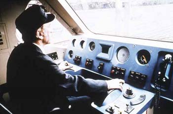 113 Cab of APT on test July 1990
