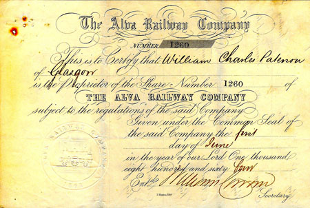 Alva Railway