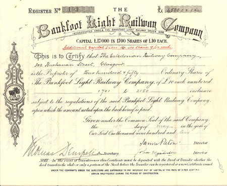 Bankfoot Light Railway