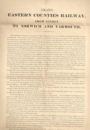 Grand Eastern Couties Railway prospectus